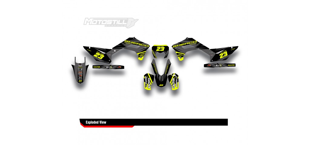 SHERCO SEF - SE 2014 - 2025 GRAPHIC STICKER KIT