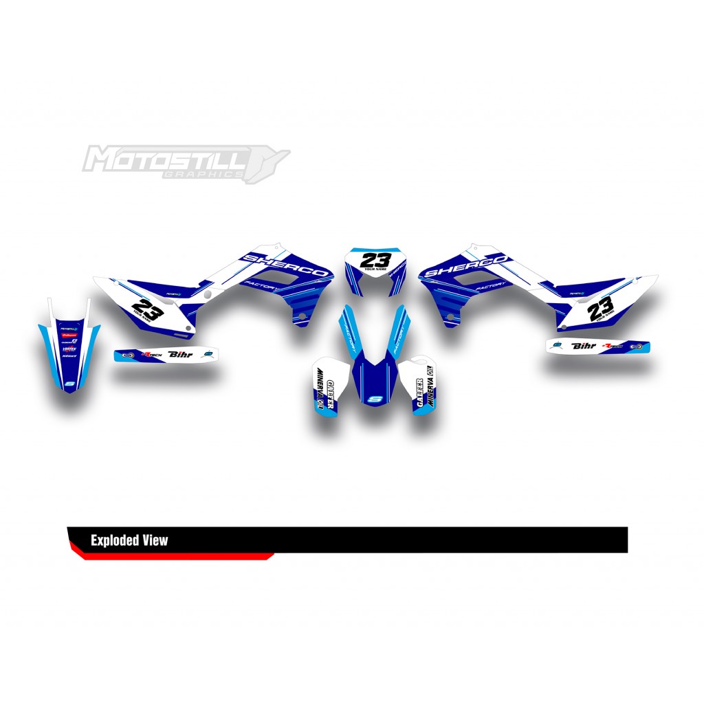 SHERCO SEF - SE 2014 - 2025 GRAPHIC STICKER KIT