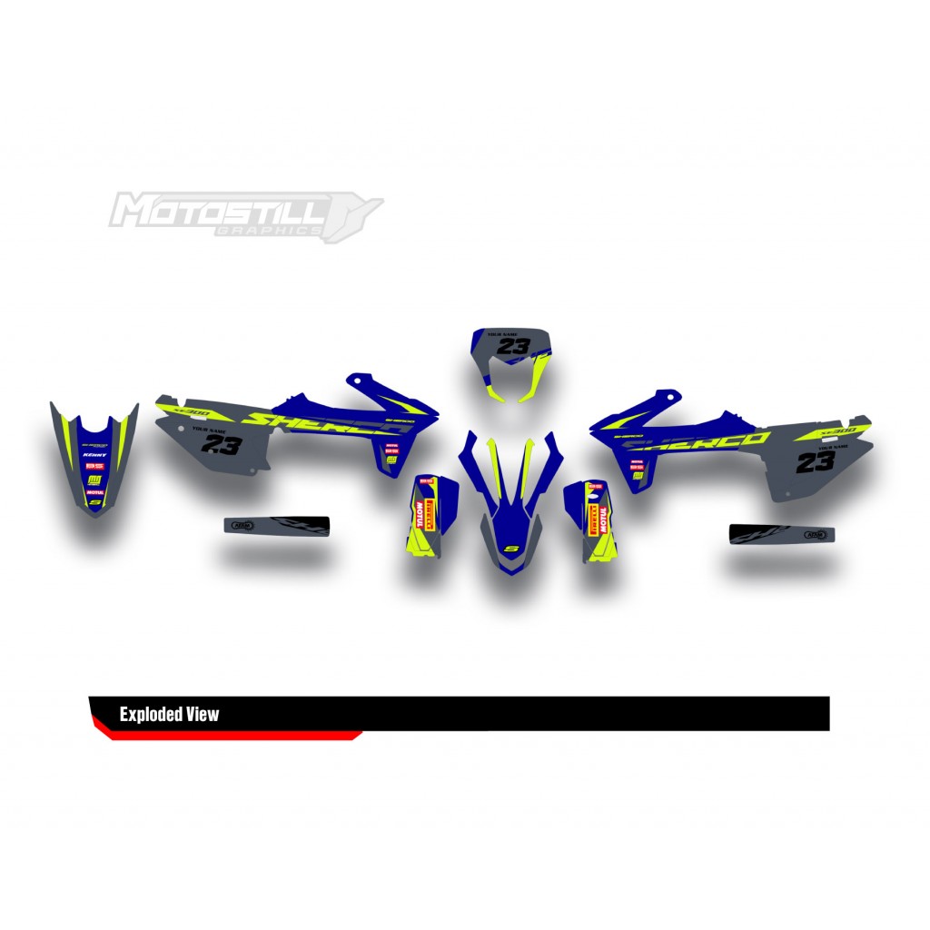 SHERCO SEF - SE 2014 - 2025 GRAPHIC SET - DECAL KIT