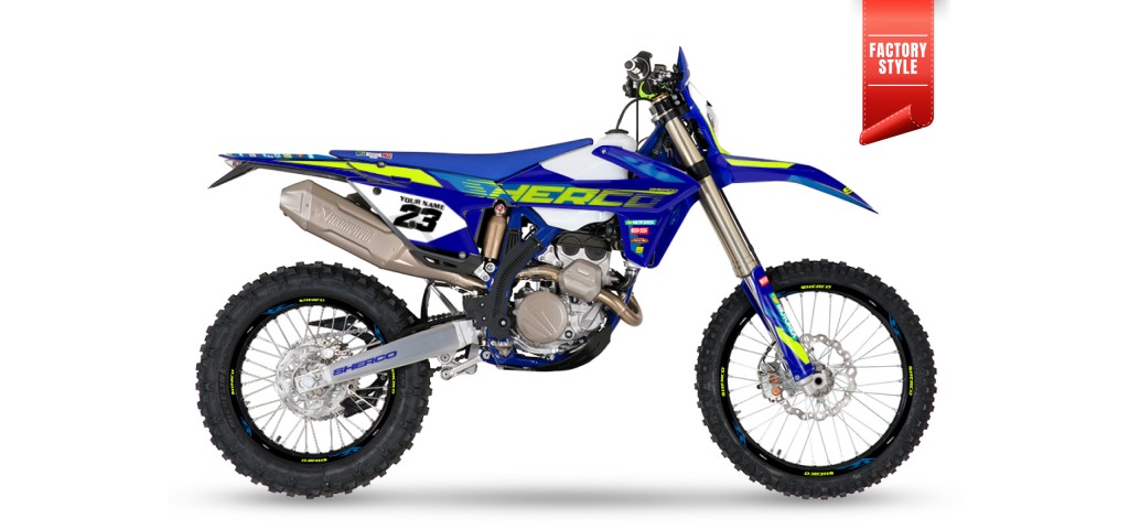 SHERCO SEF - SE 2013 - 2026 GRAPHIC SET - DECAL KIT