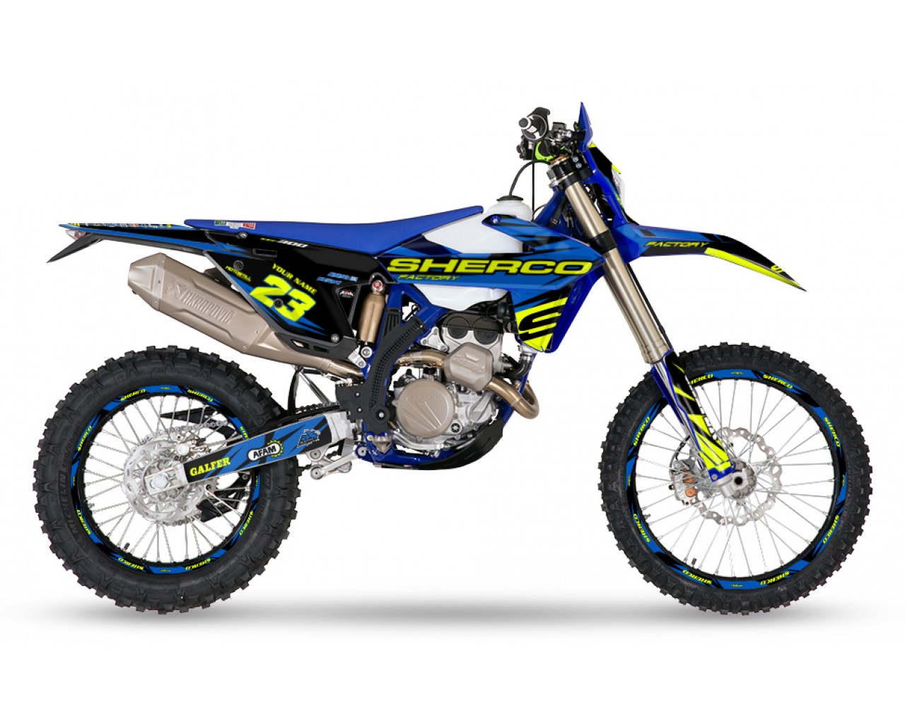 SHERCO SEF - SE 2013 - 2026 GRAPHIC SET - DECAL KIT