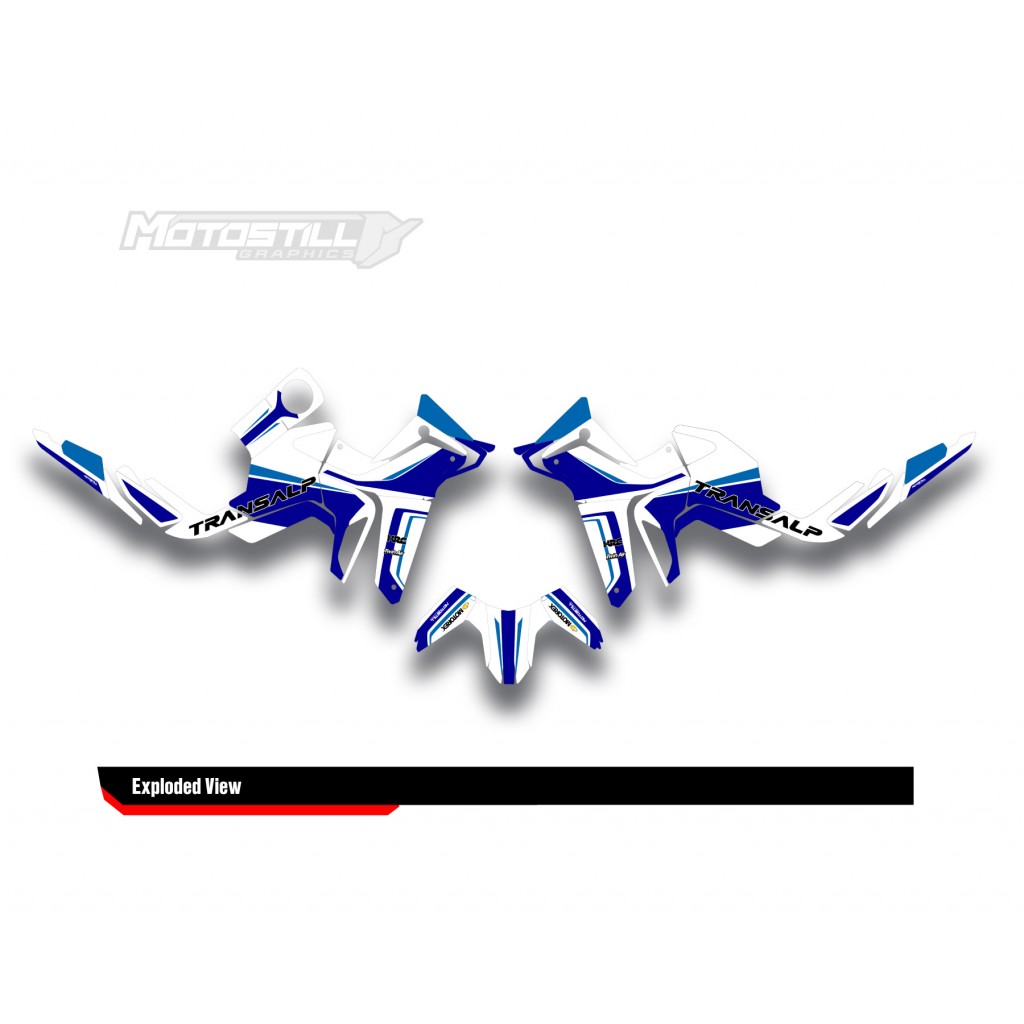 HONDA XL 750 TRANSALP 2023 - 2024 GRAPHIC SET - DECAL KIT