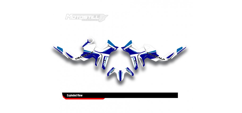HONDA XL 750 TRANSALP 2023 - 2024 GRAPHIC SET - DECAL KIT
