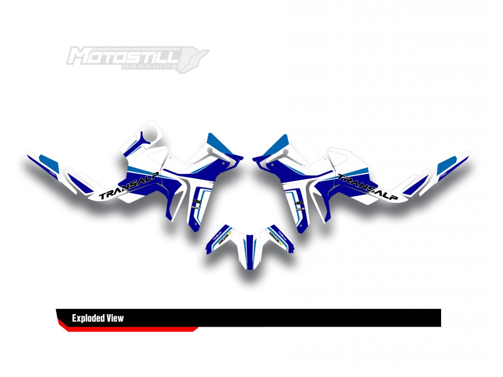 HONDA TRANSALP 750 / 2023 - 2024 GRAPHIC STICKER SET DECAL KIT