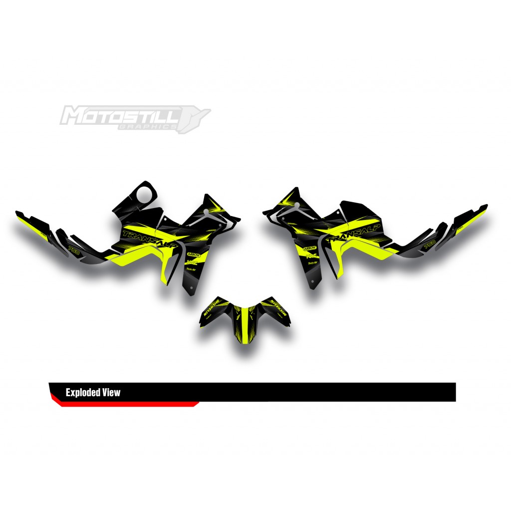 HONDA XL 750 TRANSALP 2023 - 2024 GRAPHIC SET - DECAL KIT