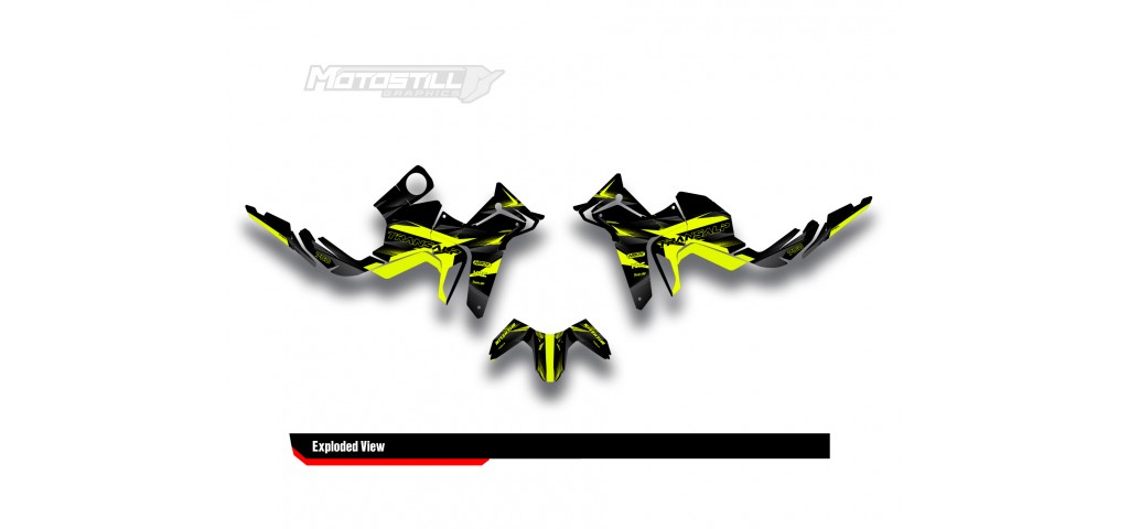 HONDA XL 750 TRANSALP 2023 - 2024 GRAPHIC SET - DECAL KIT