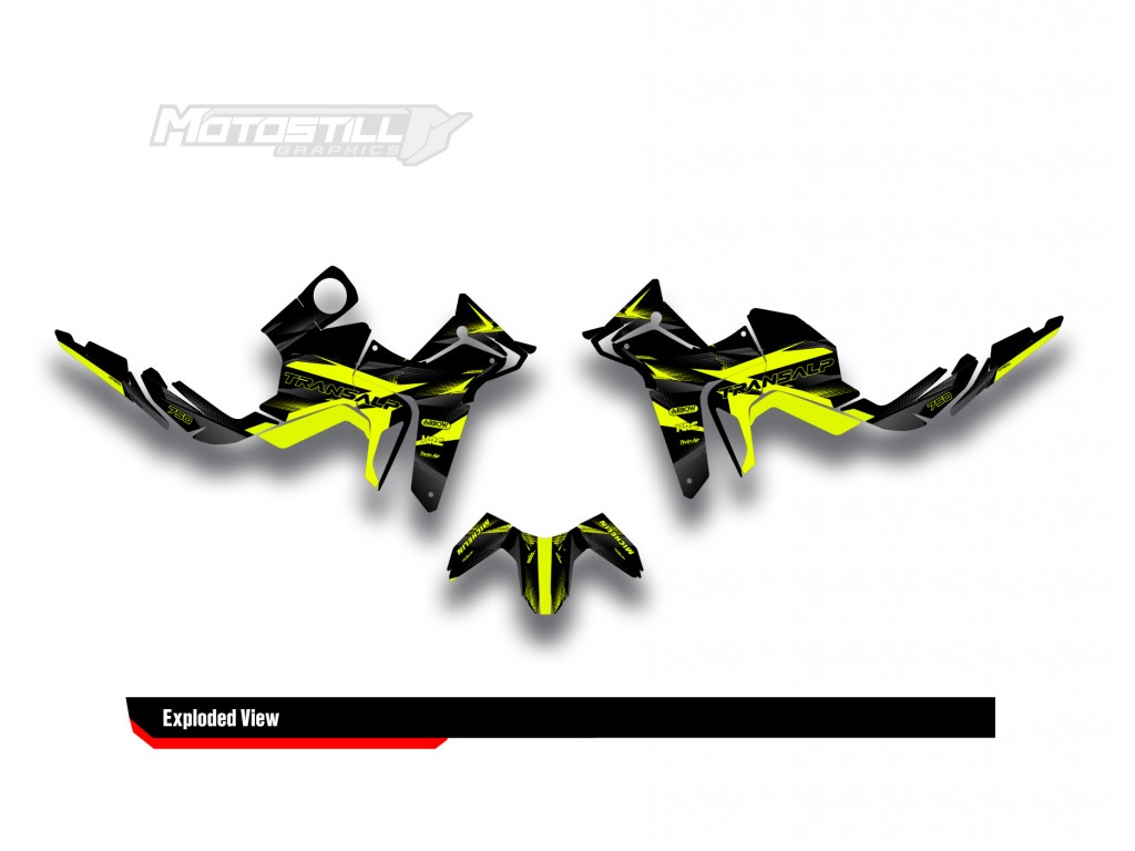 HONDA TRANSALP 750 / 2023 - 2024 GRAPHIC STICKER SET DECAL KIT