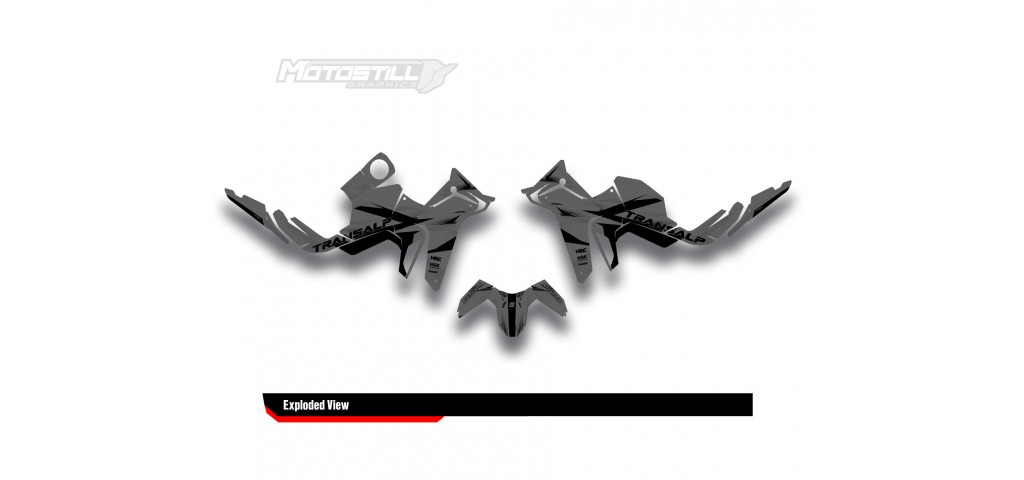 HONDA XL 750 TRANSALP 2023 - 2024 GRAPHIC SET - DECAL KIT