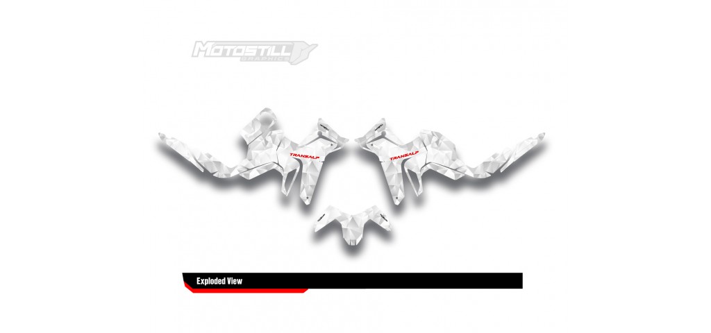 HONDA XL 750 TRANSALP 2023 - 2024 GRAPHIC SET - DECAL KIT