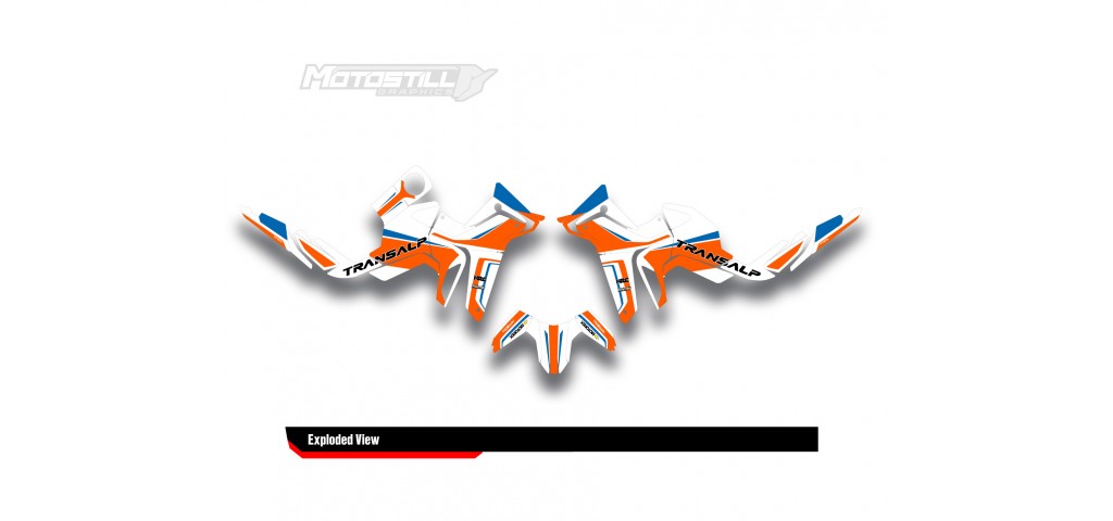 HONDA XL 750 TRANSALP 2023 - 2024 GRAPHIC SET - DECAL KIT
