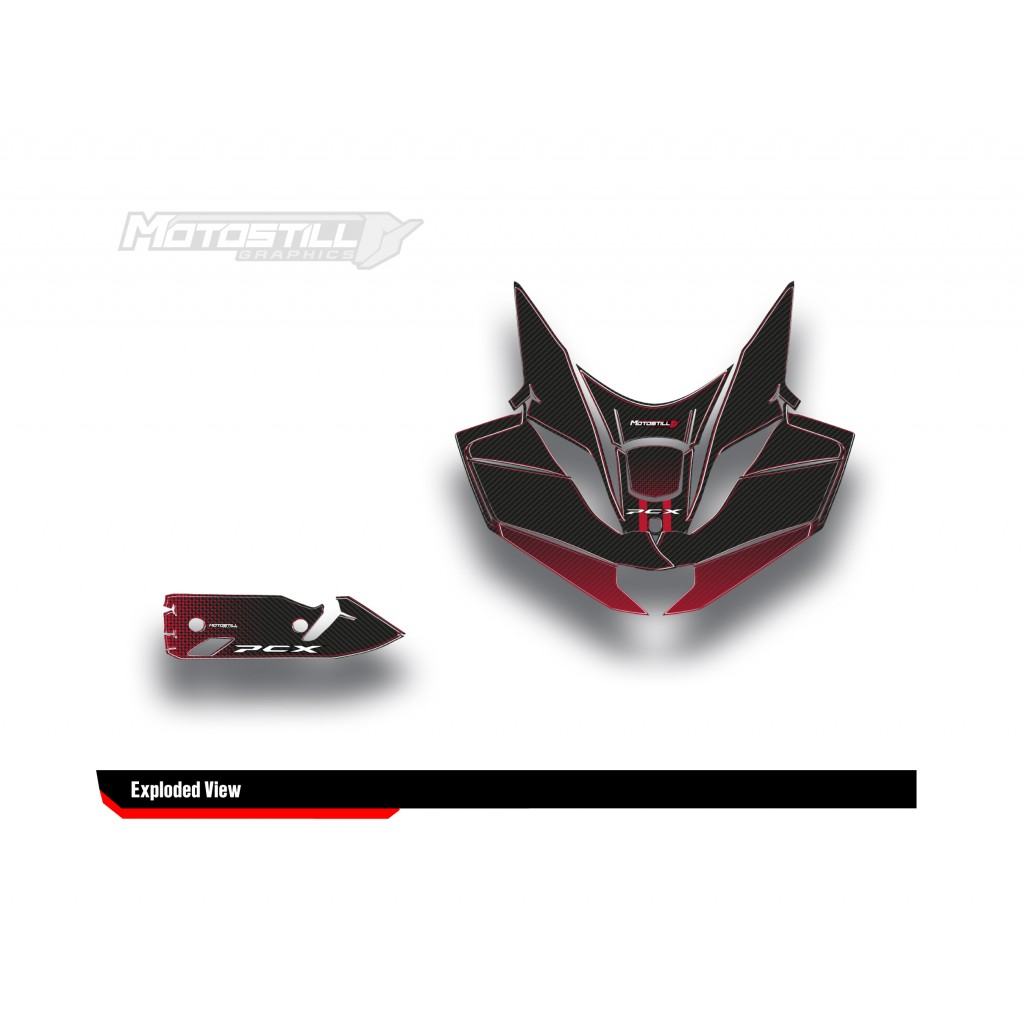 HONDA PCX 125 2025 PROTECTION GRPHIC KIT HONDA PCX 125 2025 PROTECTION GRPHIC KIT