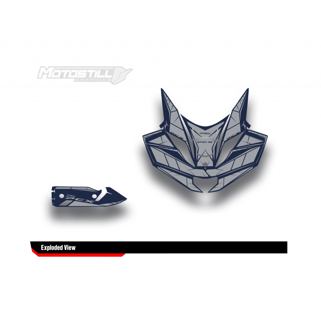 HONDA PCX 125 2025 PROTECTION GRPHIC KIT HONDA PCX 125 2025 PROTECTION GRPHIC KIT