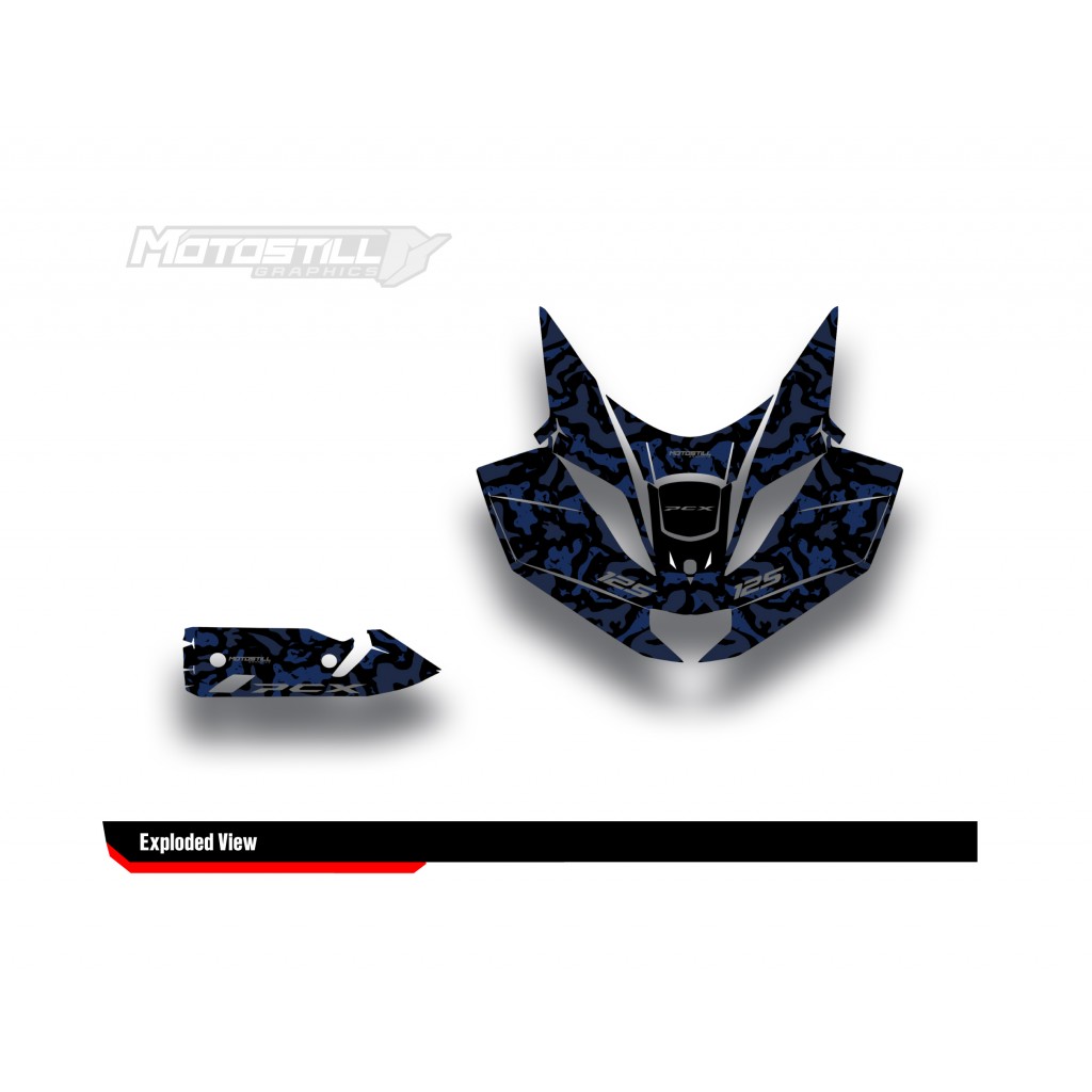 HONDA PCX 125 2025 PROTECTION GRPHIC KIT HONDA PCX 125 2025 PROTECTION GRPHIC KIT