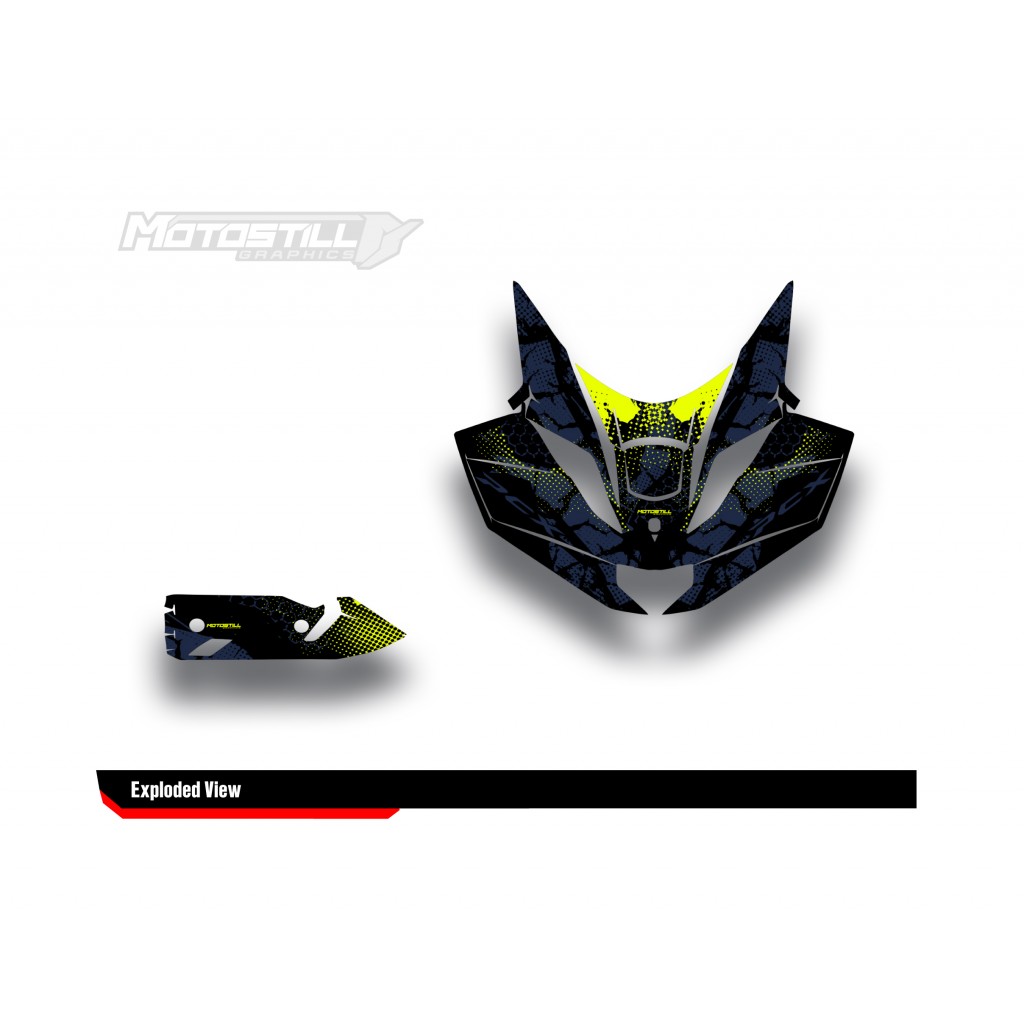 HONDA PCX 125 2025 PROTECTION GRPHIC KIT HONDA PCX 125 2025 PROTECTION GRPHIC KIT