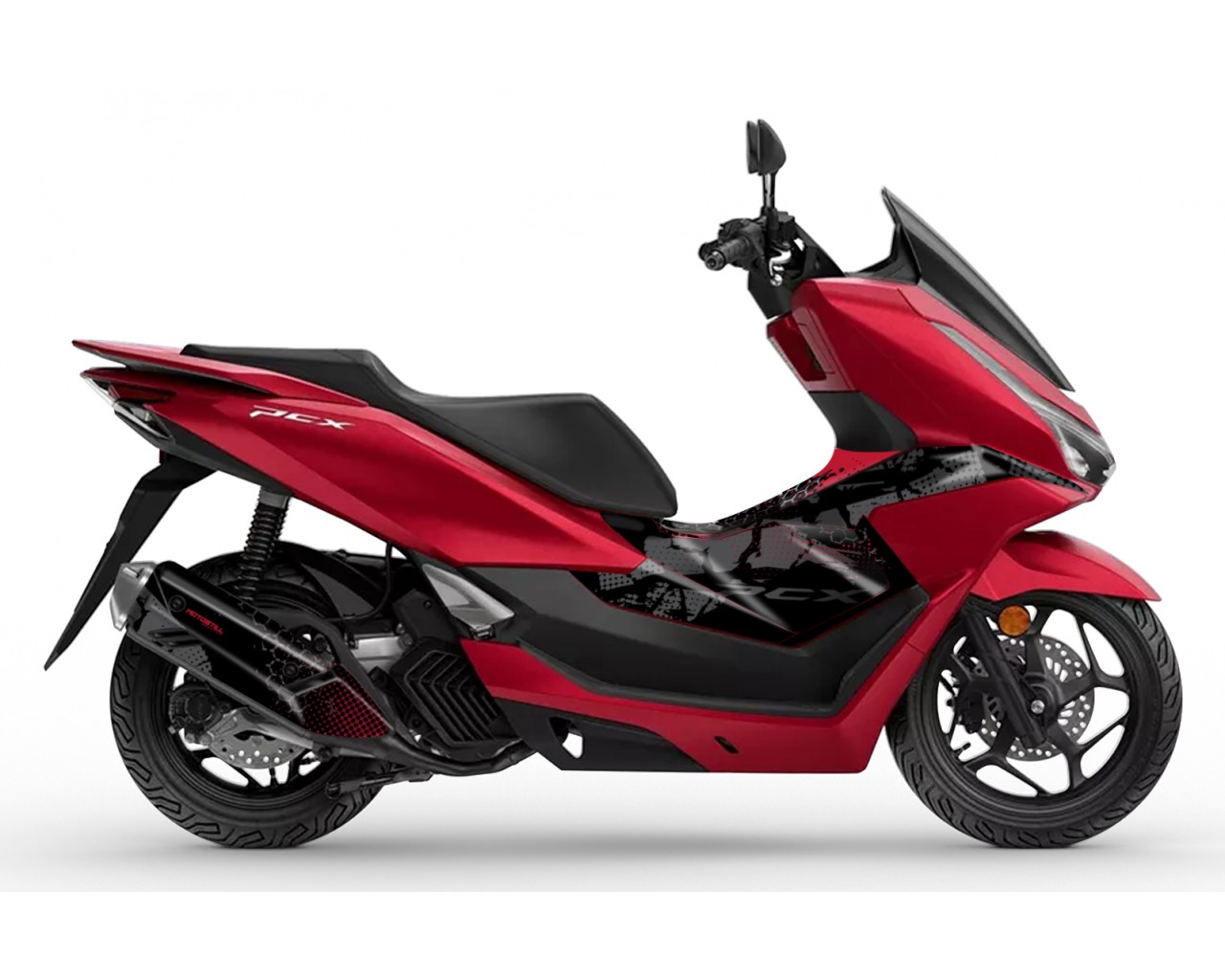 HONDA PCX 125 2025 PROTECTION GRPHIC KIT HONDA PCX 125 2025 PROTECTION GRPHIC KIT