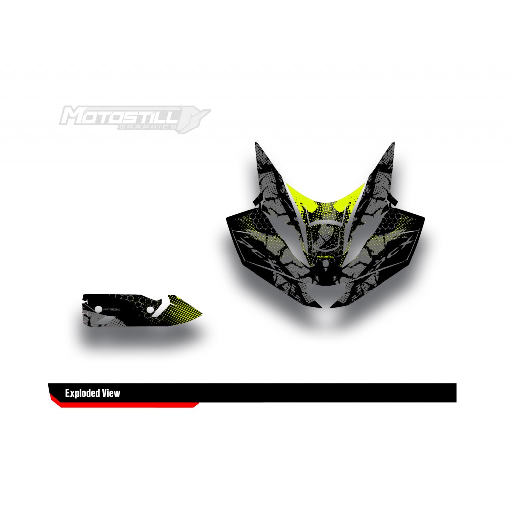 HONDA PCX 125 2025 PROTECTION GRPHIC KIT HONDA PCX 125 2025 PROTECTION GRPHIC KIT