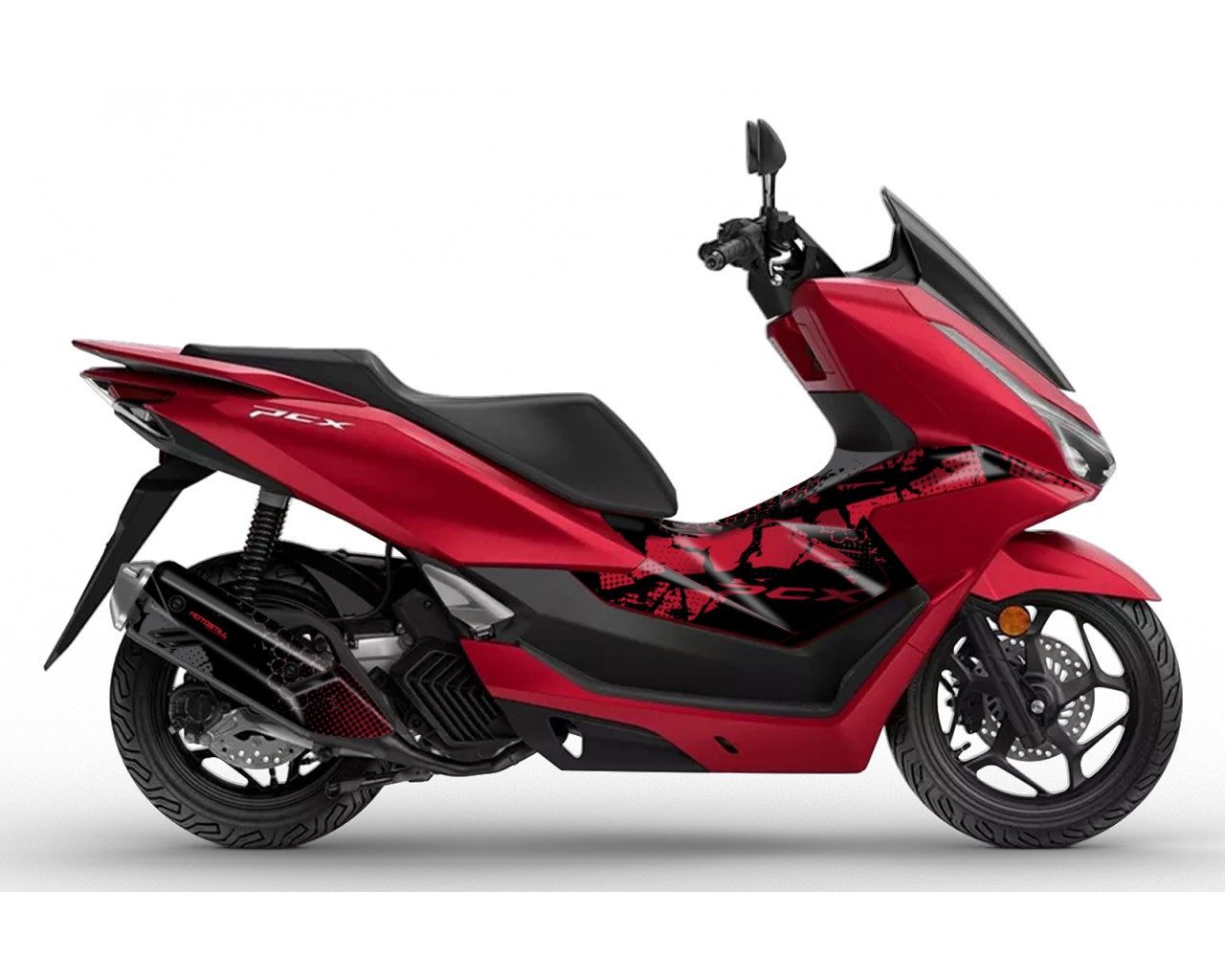 HONDA PCX 125 2025 PROTECTION GRPHIC KIT HONDA PCX 125 2025 PROTECTION GRPHIC KIT