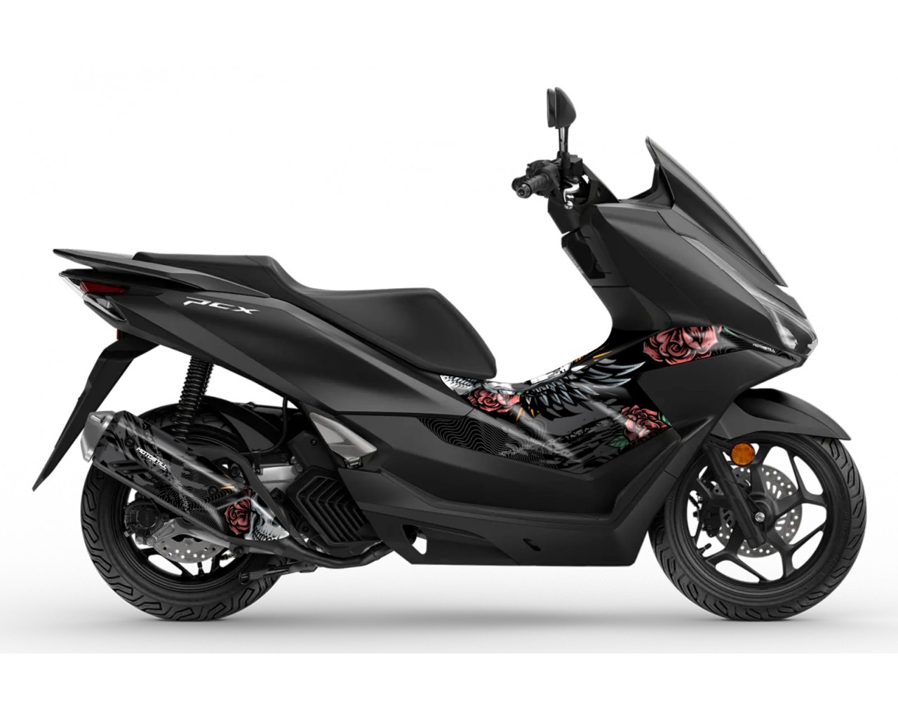 HONDA PCX 125 2025 PROTECTION GRPHIC KIT HONDA PCX 125 2025 PROTECTION GRPHIC KIT
