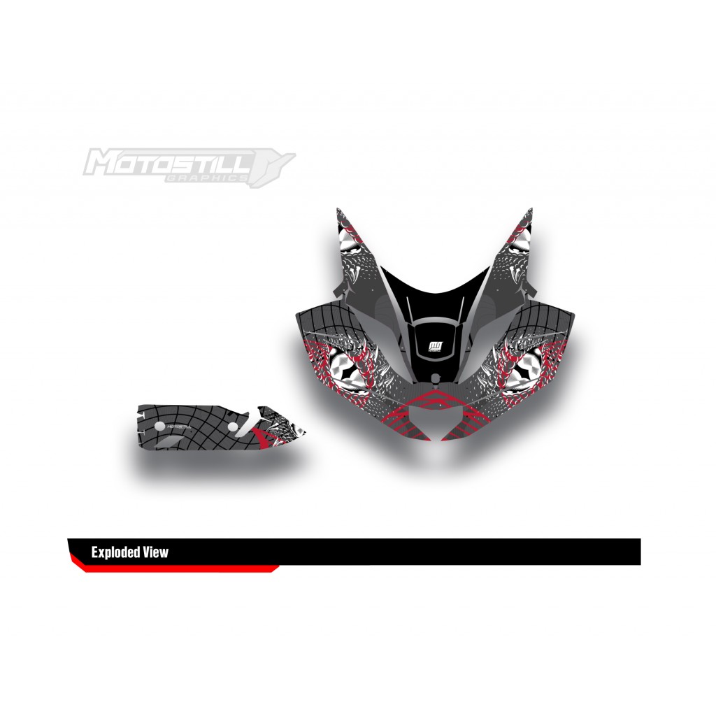 HONDA PCX 125 2025 PROTECTION GRPHIC KIT HONDA PCX 125 2025 PROTECTION GRPHIC KIT