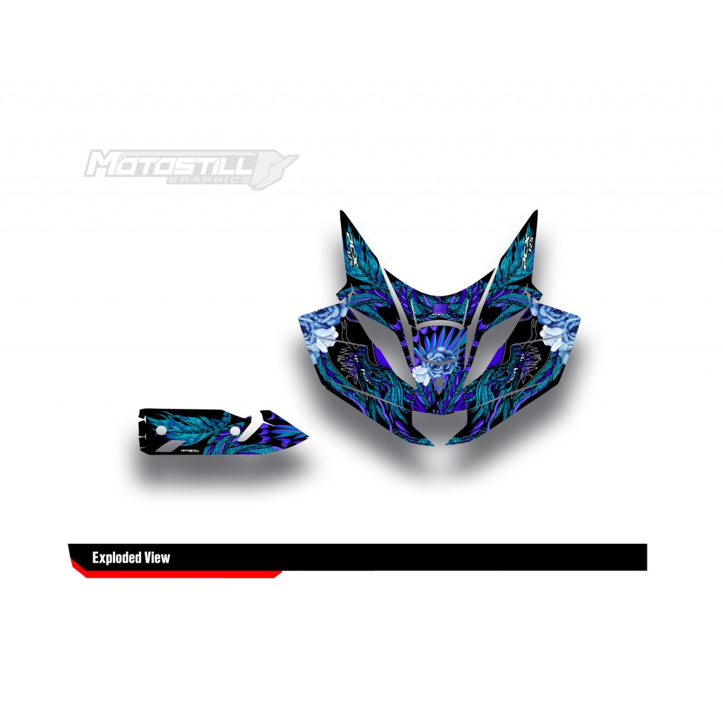 HONDA PCX 125 2025 PROTECTION GRPHIC KIT HONDA PCX 125 2025 PROTECTION GRPHIC KIT