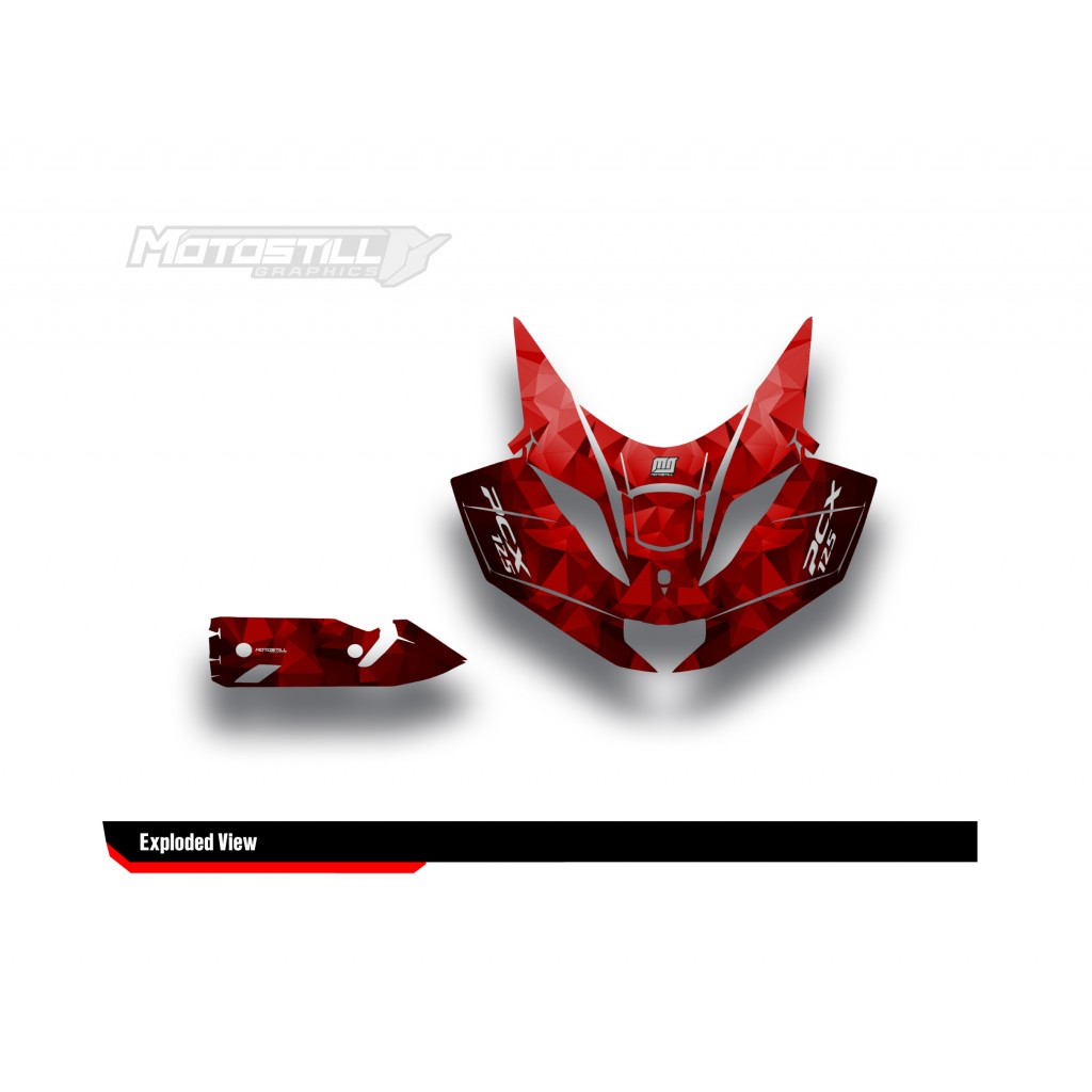 HONDA PCX 125 2025 PROTECTION GRPHIC KIT HONDA PCX 125 2025 PROTECTION GRPHIC KIT
