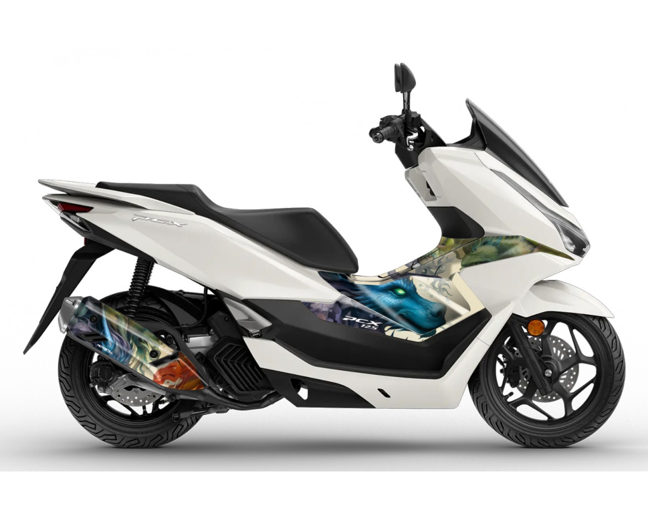 HONDA PCX 125 2025 PROTECTION GRPHIC KIT HONDA PCX 125 2025 PROTECTION GRPHIC KIT