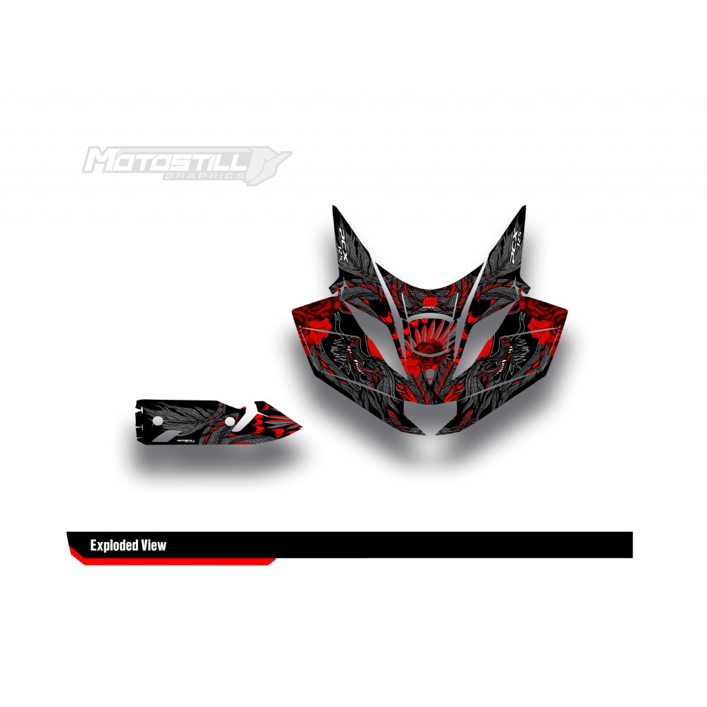 HONDA PCX 125 2025 PROTECTION GRPHIC KIT HONDA PCX 125 2025 PROTECTION GRPHIC KIT
