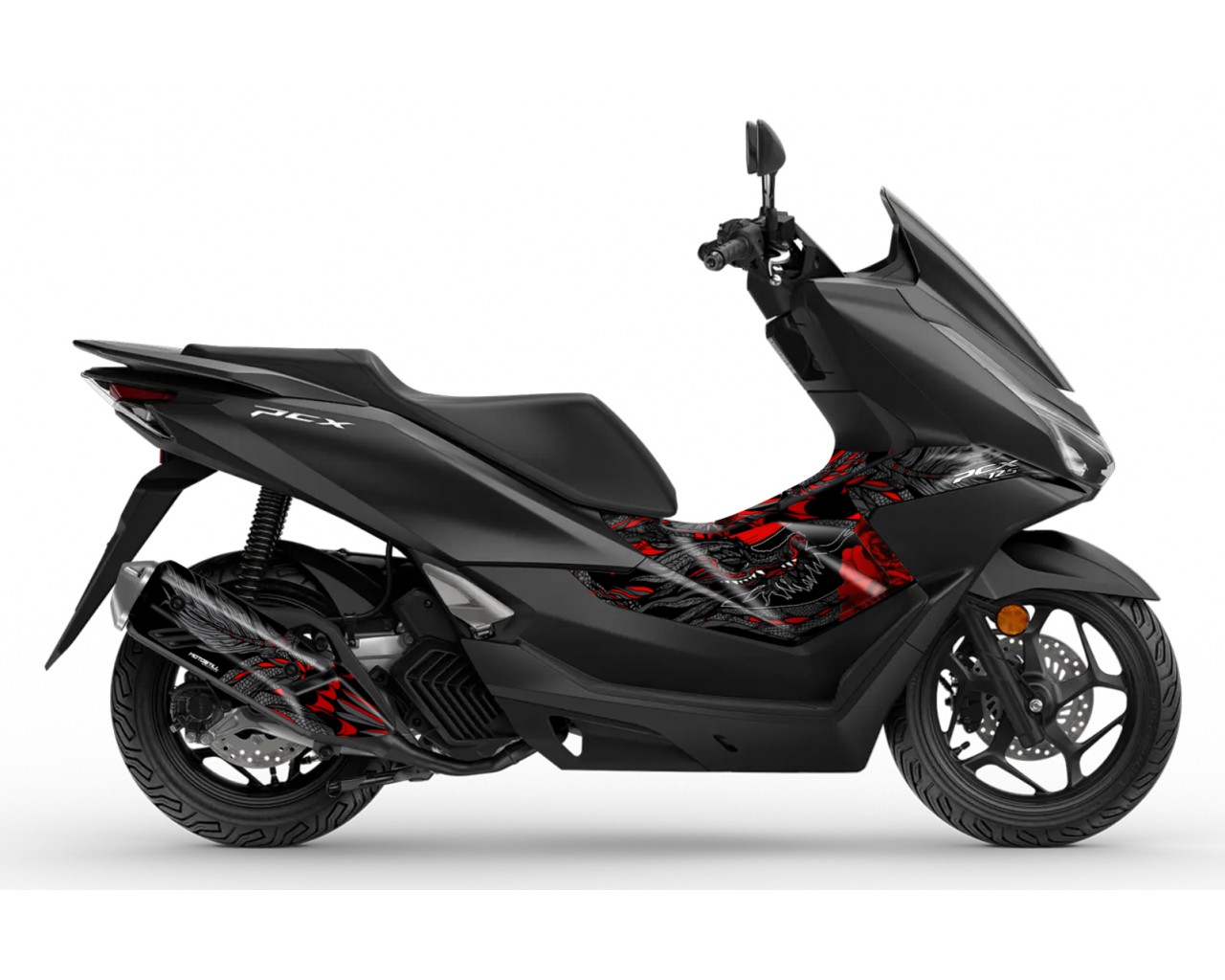 HONDA PCX 125 2025 PROTECTION GRPHIC KIT HONDA PCX 125 2025 PROTECTION GRPHIC KIT