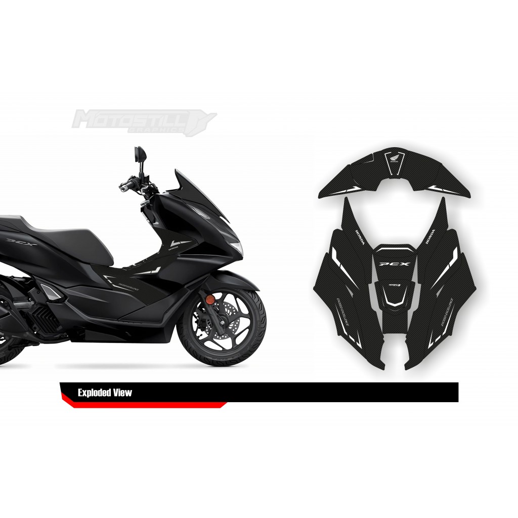 HONDA PCX 2021-2024 PROTECTION GRPHIC KIT