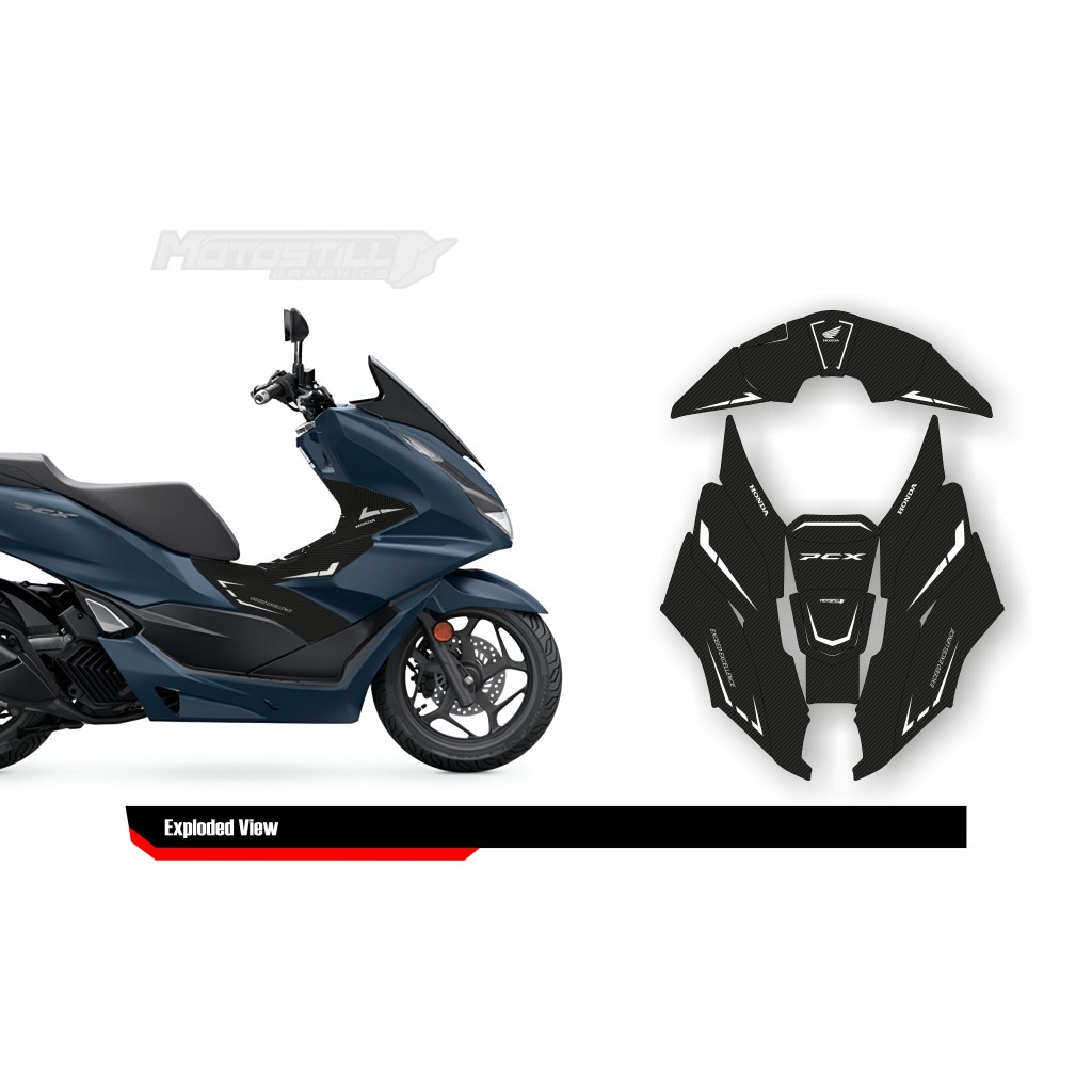 HONDA PCX 2021-2024 PROTECTION GRPHIC KIT