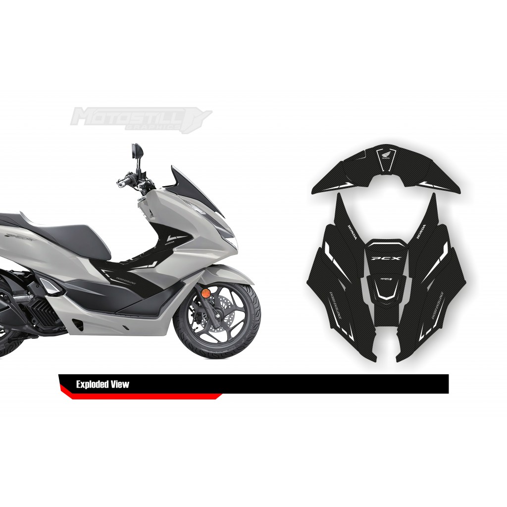 HONDA PCX 2021-2024 PROTECTION GRPHIC KIT