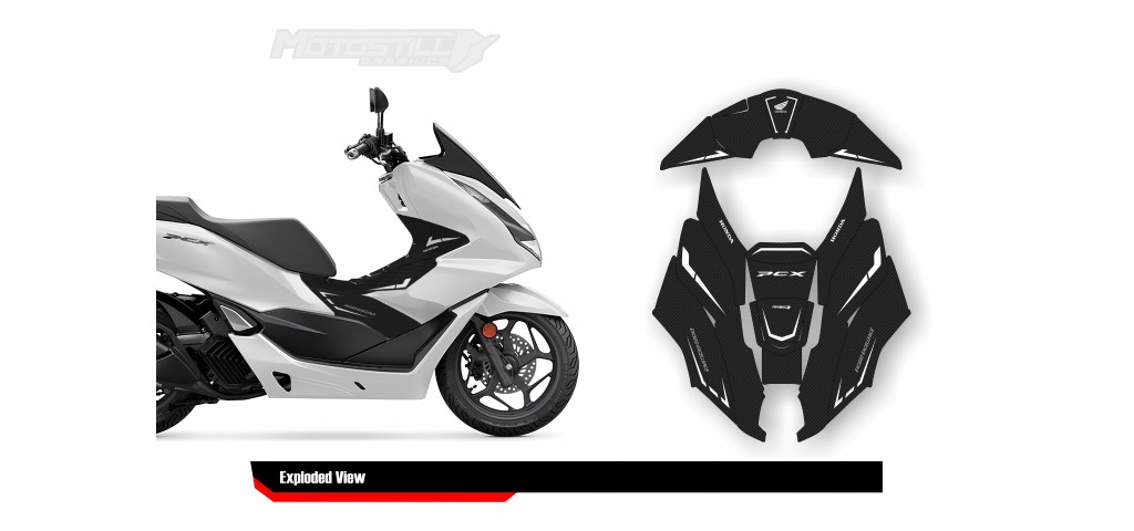 HONDA PCX 2021-2024 PROTECTION GRPHIC KIT