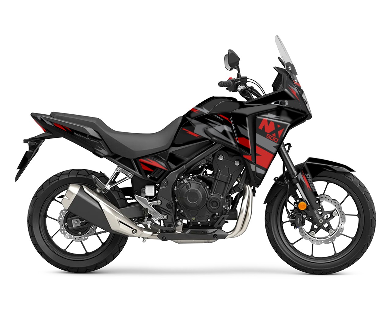 HONDA NX 500 2024-2026 GRAPHIC SET - DECAL KIT