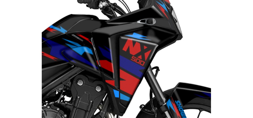 HONDA NX 500 2024-2026 GRAPHIC SET - DECAL KIT