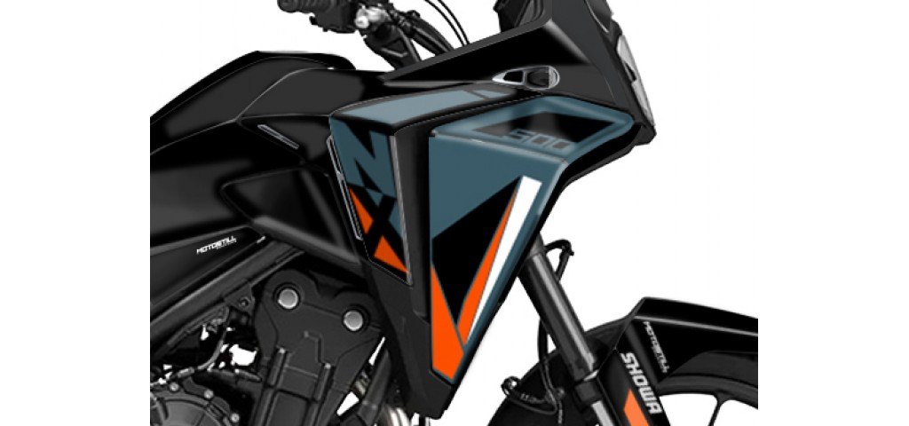 HONDA NX 500 2024-2026 GRAPHIC SET - DECAL KIT
