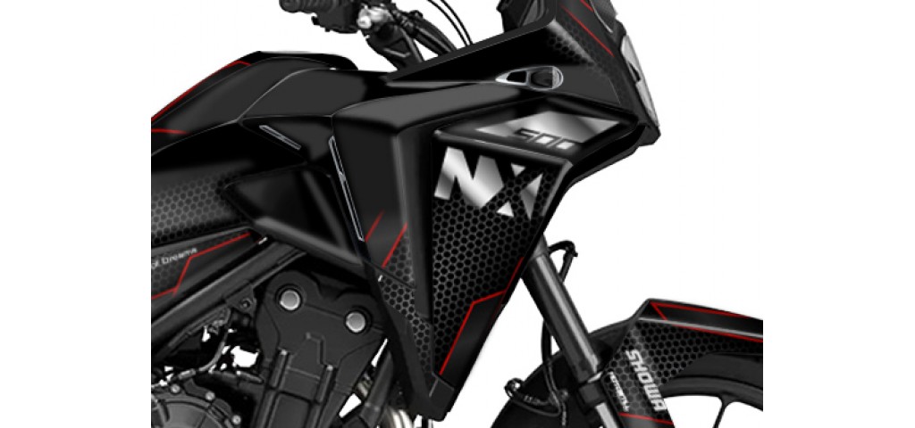 HONDA NX 500 2024-2026 GRAPHIC SET - DECAL KIT