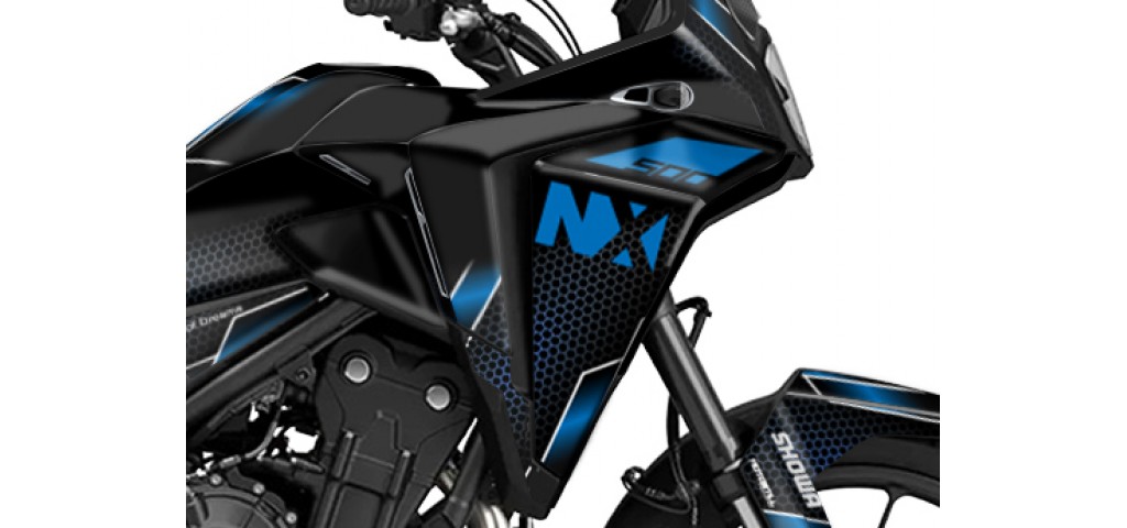 HONDA NX 500 2024-2026 GRAPHIC SET - DECAL KIT