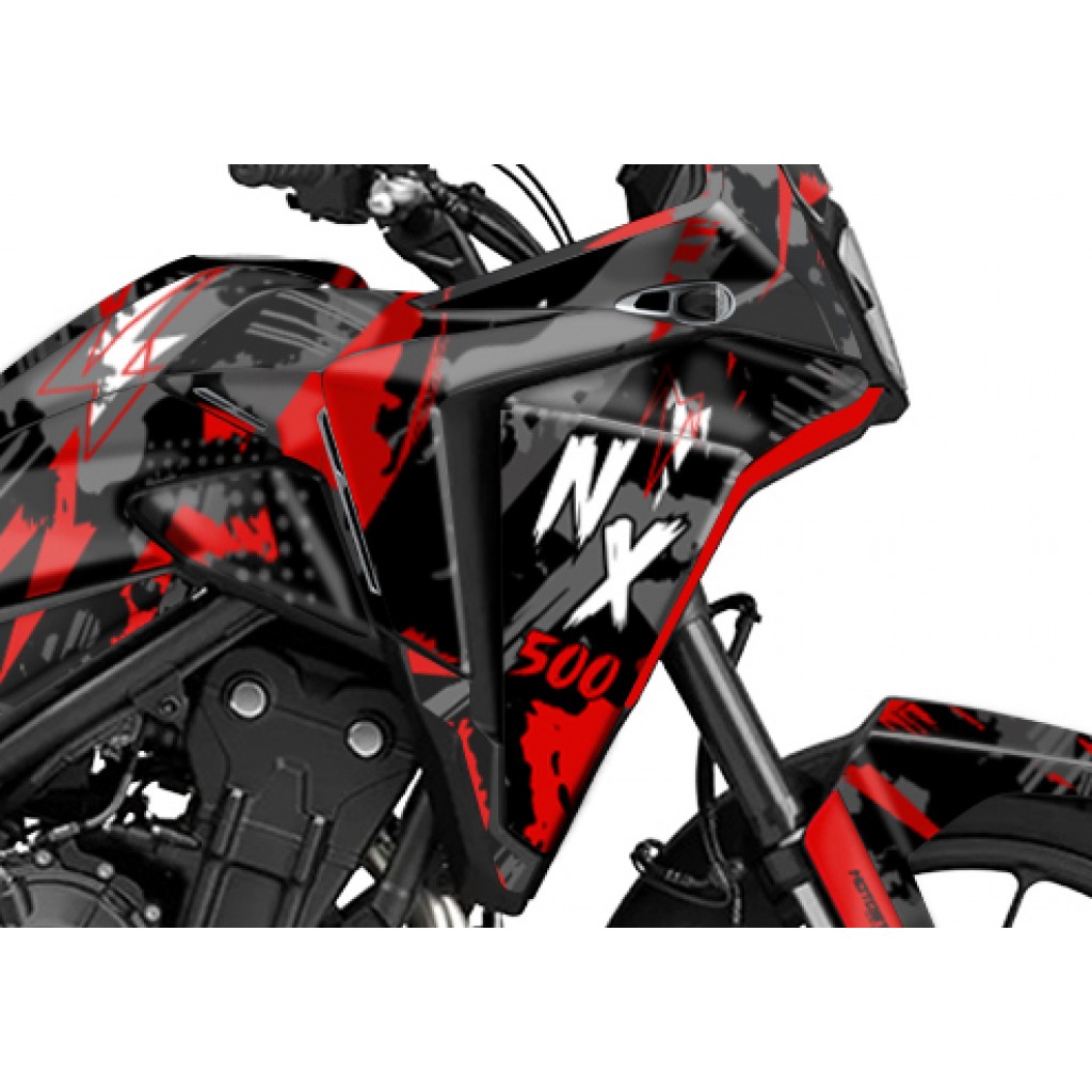 HONDA NX 500 2024-2026 GRAPHIC SET - DECAL KIT