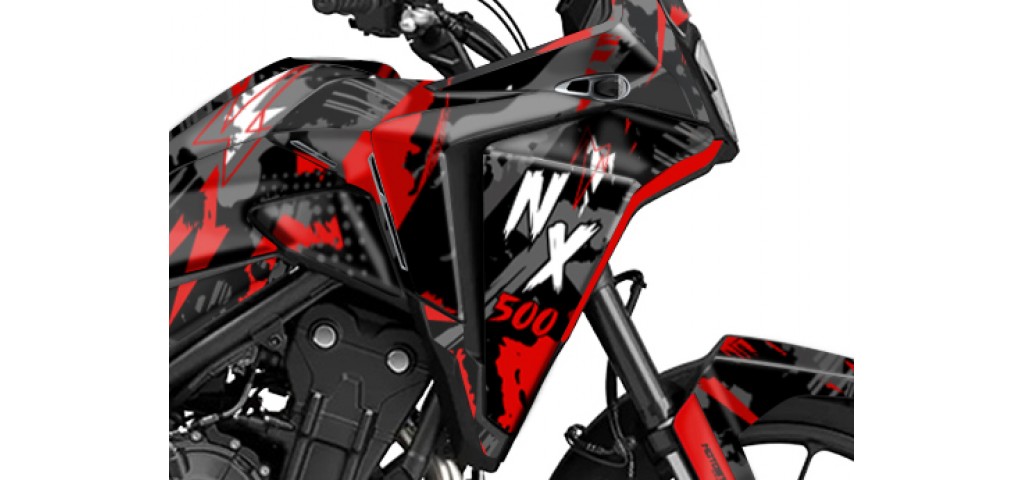 HONDA NX 500 2024-2026 GRAPHIC SET - DECAL KIT