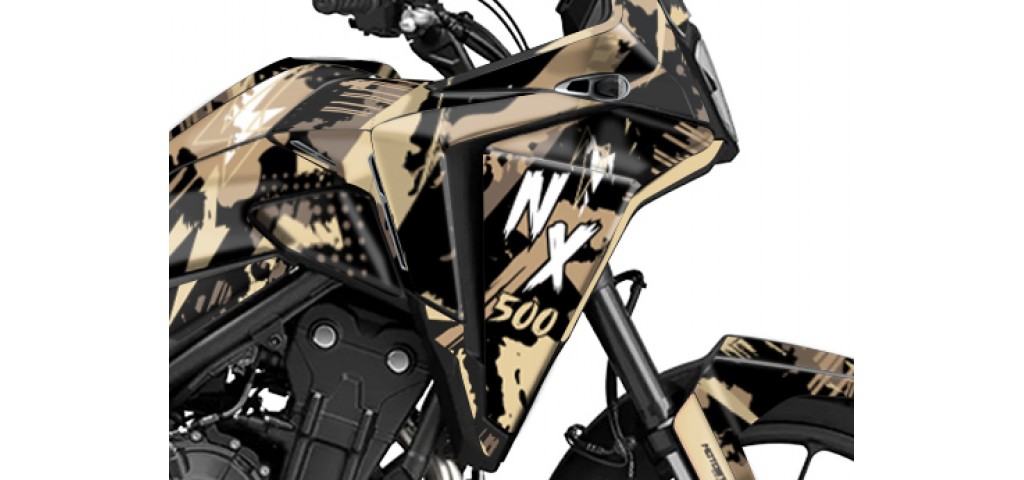 HONDA NX 500 2024-2026 GRAPHIC SET - DECAL KIT