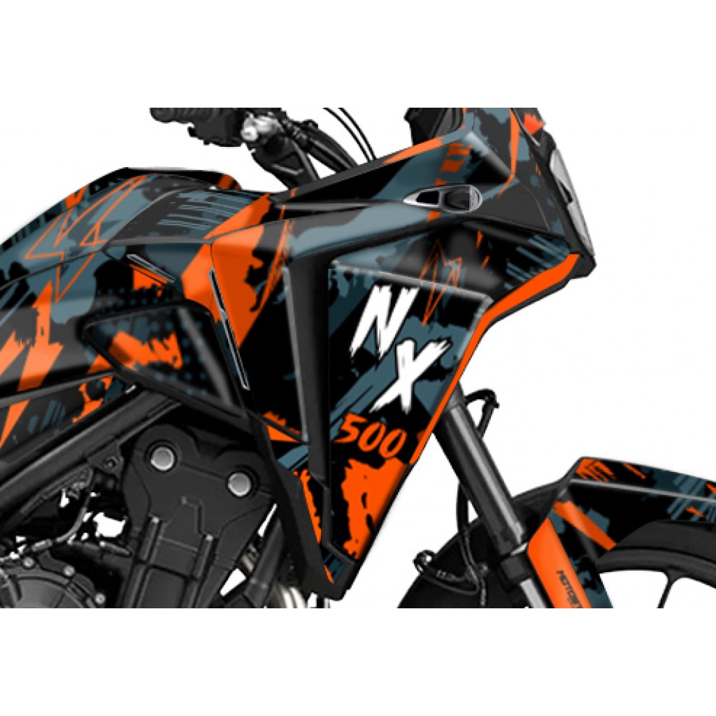 HONDA NX 500 2024-2026 GRAPHIC SET - DECAL KIT
