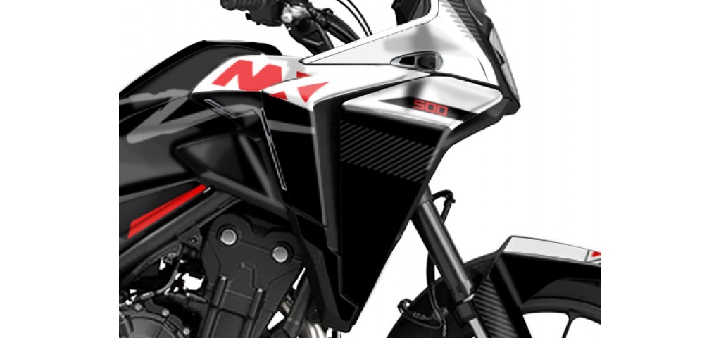 HONDA NX 500 2024-2026 GRAPHIC SET - DECAL KIT