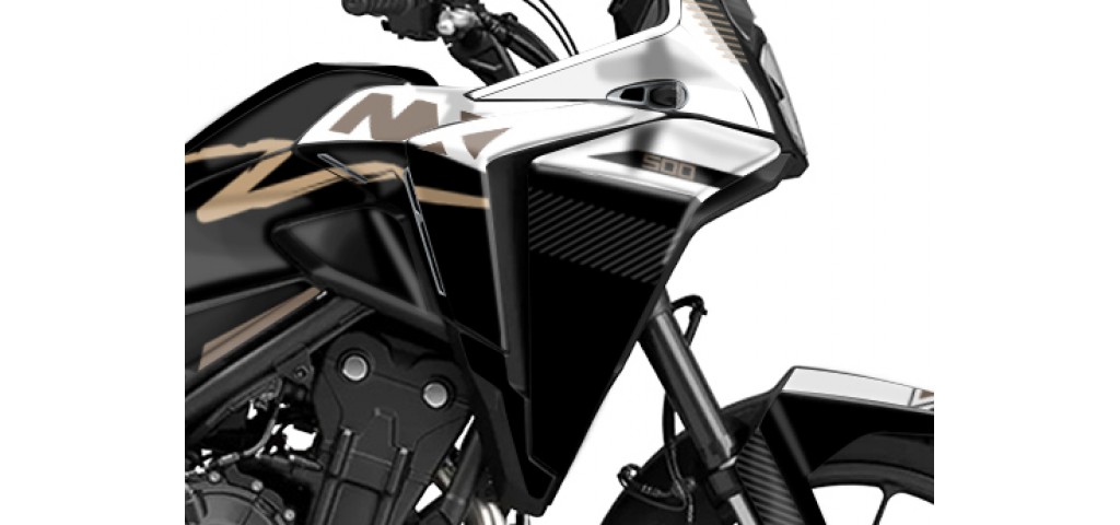 HONDA NX 500 2024-2026 GRAPHIC SET - DECAL KIT