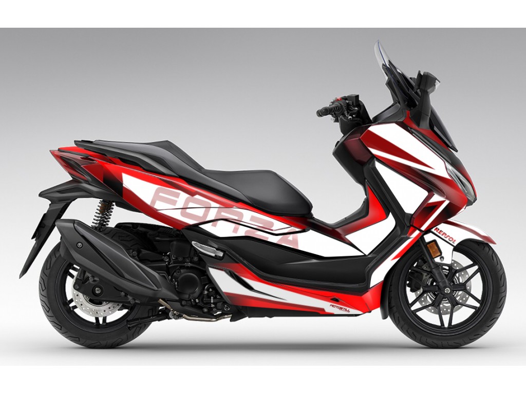 HONDA FORZA 250-300-350 GRPHIC SET / DECAL KIT