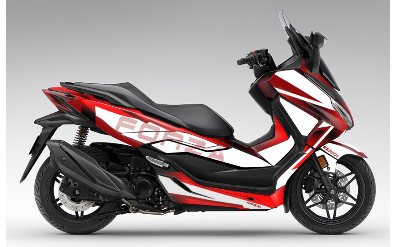 HONDA FORZA 250-300-350 GRPHIC SET / DECAL KIT