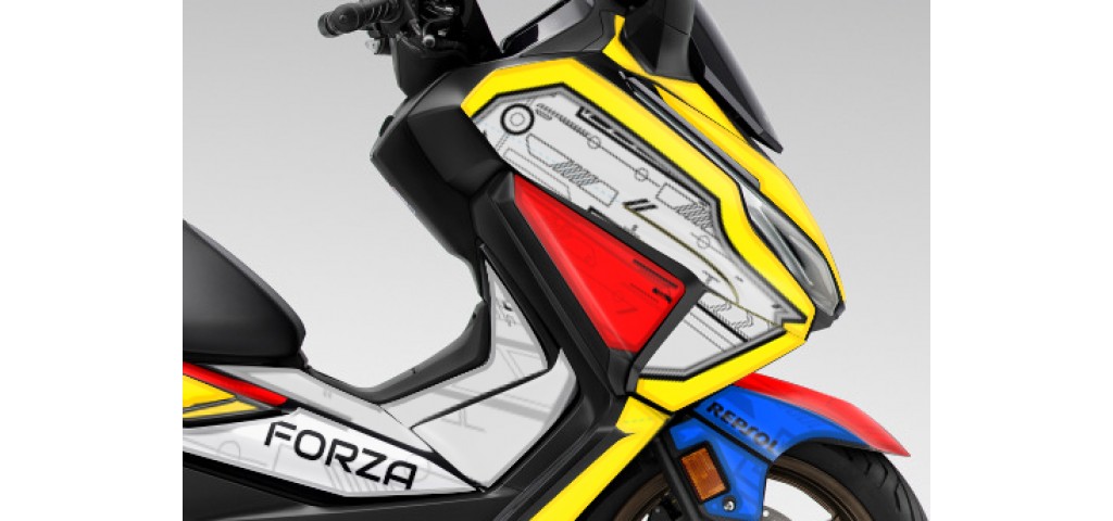 HONDA FORZA 250-300-350 GRPHIC SET / DECAL KIT