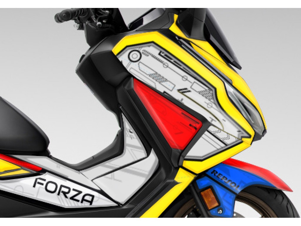 HONDA FORZA 250-300-350 GRPHIC SET / DECAL KIT