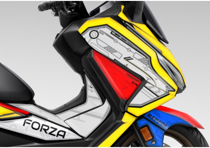 HONDA FORZA 250-300-350 GRPHIC SET / DECAL KIT