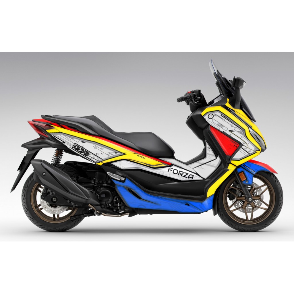 HONDA FORZA 250-300-350 GRPHIC SET / DECAL KIT