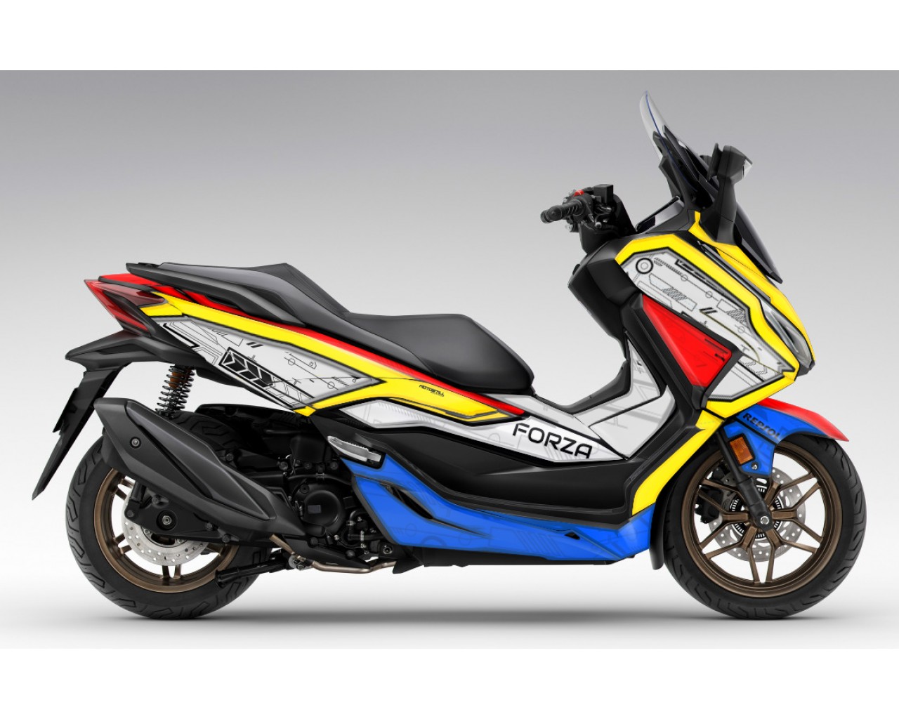 HONDA FORZA 250-300-350 GRPHIC SET / DECAL KIT